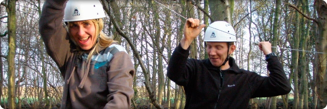 Low ropes course